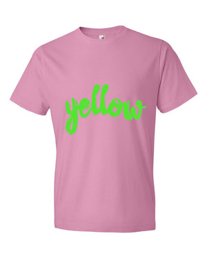 Yellow Short sleeve t-shirt