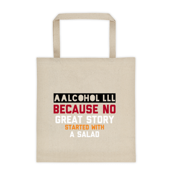 Aalcohol Tote bag