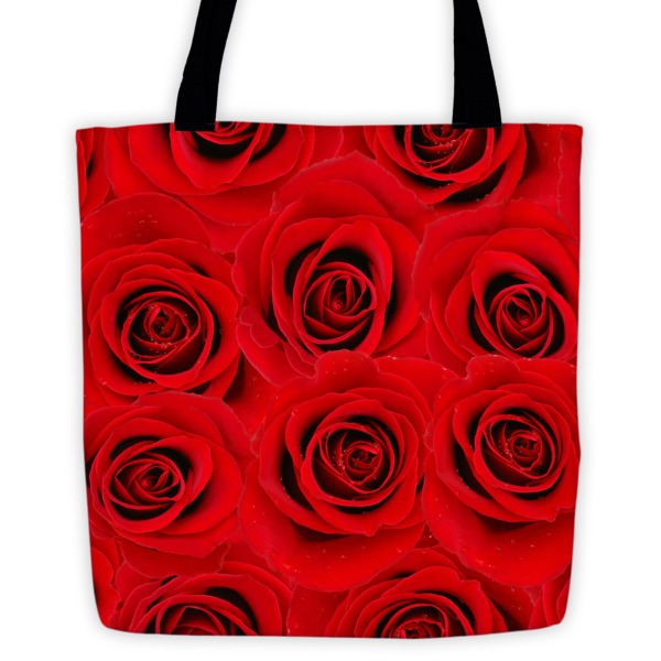 Red Roses Tote bag