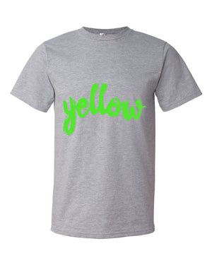 Yellow Short sleeve t-shirt